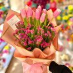 Ramos de tulipanes